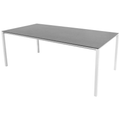 Thumbnail photo of Pure Table - 200x100 - Dining table - Frame: White Aluminium / Table top: Basalt grey ceramic - W: 200 x D: 100 x H: 73 cm