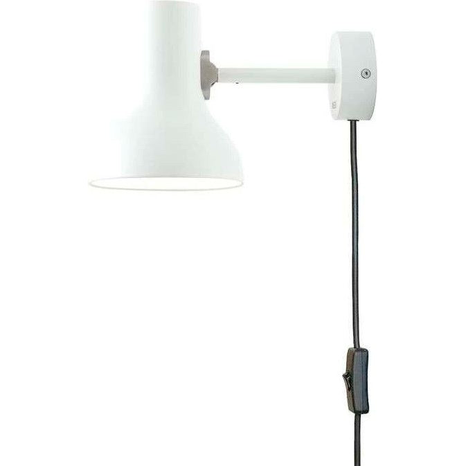 Photo of Type 75 Mini Wall Light, Alpine White + Cable, Excl. Led 10w E27 Ip20 - Sänglampor - Sir Kenneth Grange - Vit