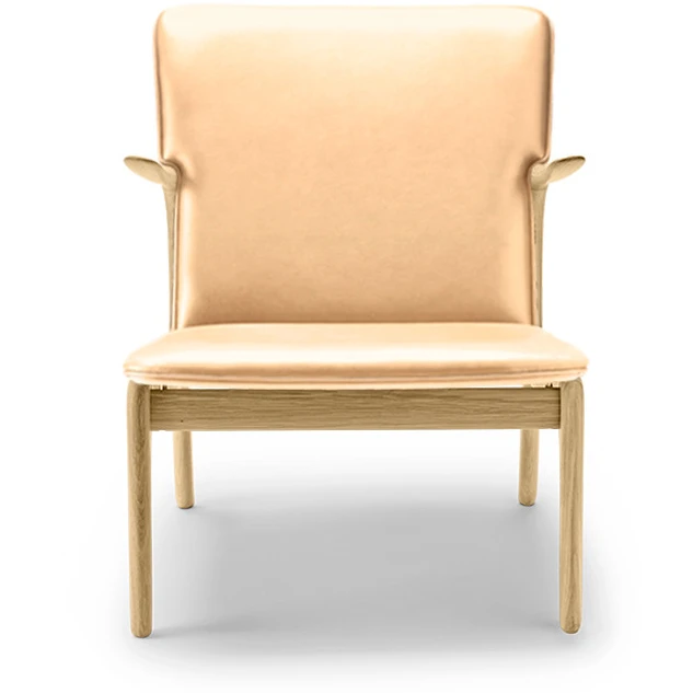 Photo of Beak Chair Armchair by Ole Wanscher (sif 90 leather