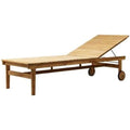 Thumbnail photo of M8 Sammen Sun Lounger Teak-nature Oiled