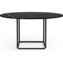 Florence Round Dining Table Black Marquina Marble