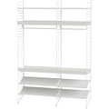 Thumbnail photo of String Metal Shelf, High Edge 78x30, White - Shelving - Nils Strinning - White - Metal