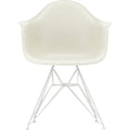 Eames Plastic Armchair Dar - 11 Pebble - White Base - Matstolar - Charles & Ray Eames - Vit - Metall/plast