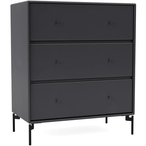 Photo of Carry Dresser - Anthracite / Black Legs - Dressers - Peter J. Lassen - Black - Wood