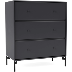 Photo of Carry Dresser - Anthracite / Black Legs - Dressers - Peter J. Lassen - Black - Wood