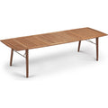 Thumbnail photo of Ballare - Outdoor dining table - Jakob Berg - Brown - Wood