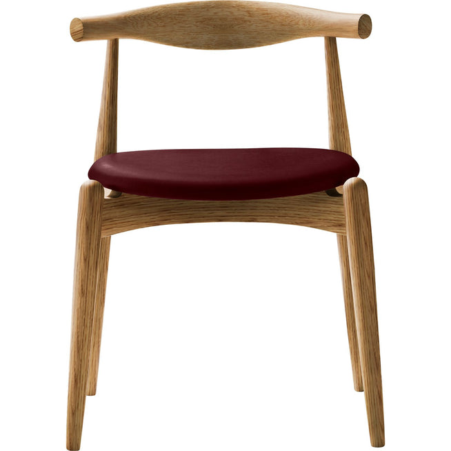 Photo of Carl Hansen - Ch20, Oiled Oak, Leather Group C Sif - 93 - Dining chairs - Hans J. Wegner - Wood