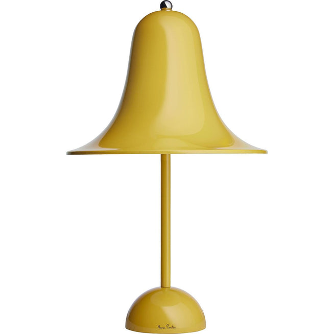 Photo of Pantop Table Lamp - Warm Yellow - Bordslampor - Verner Panton - Gul