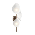 Thumbnail photo of Florii 3 Wall Lamp Dark Bronze/white