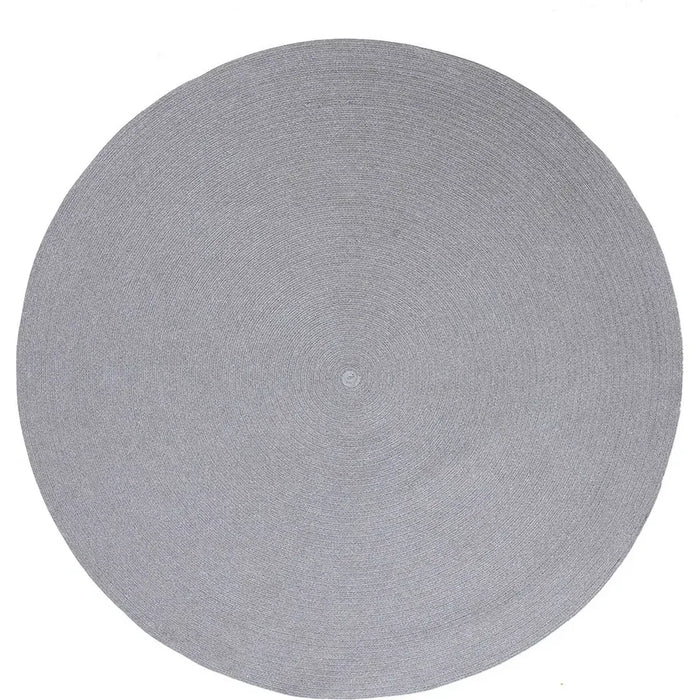 Photo of Circle Rug Round Light Grey