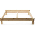 Thumbnail photo of Notch Bed Frame  - Sengeramme - Pine - 160 X 200 Cm - W200 X H33 Cm