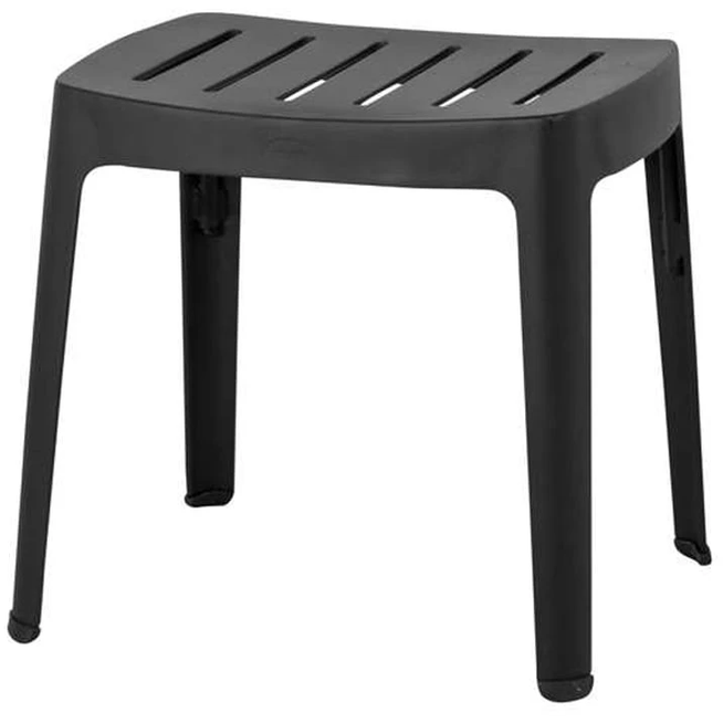 Photo of Cut Stool Black, Aluminum