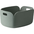 Thumbnail photo of Restore Basket, Dusty Green - Small Storage - Mika Tolvanen - Green