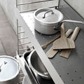 Thumbnail photo of String Metal Shelf, High Edge 78x30, Black - Shelving - Nils Strinning - Black - Metal
