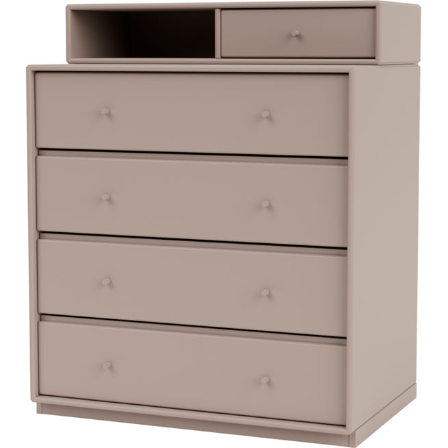 Photo of Keep Chest Of Drawers, Plinth H3 Cm - Mushroom - Byråer - Peter J. Lassen - Beige - Trä