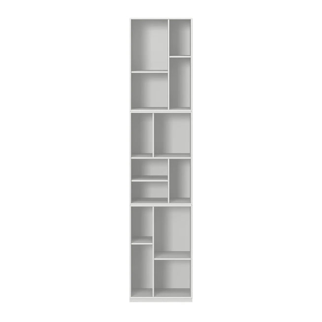 Photo of Loom Slim Bookcase, Plinth H7 Cm - New White - Bokhyllor - Peter J. Lassen - Vit - Mdf