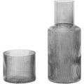 Thumbnail photo of Ripple Carafe Set - H18 X Ø7,5 Cm
