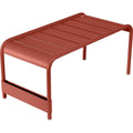 Luxembourg Large Low Table/bench, Red Ochre - Småbord & Sidobord Utomhus
