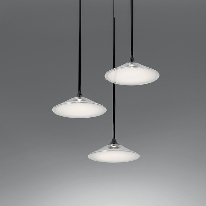 Photo of Orsa Cluster 3 Pendant Lamp - Black