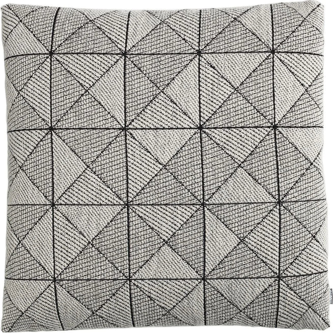 Photo of Tile Cushion Black/white - Decorative Cushions & Cushion Covers - Anderssen & Voll - Black, white