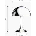 Thumbnail photo of Panthella 320 Bordlampe
