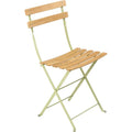 Thumbnail photo of Bistro Natural Chair, Cotton White - Garden chairs - White - Metal/wood