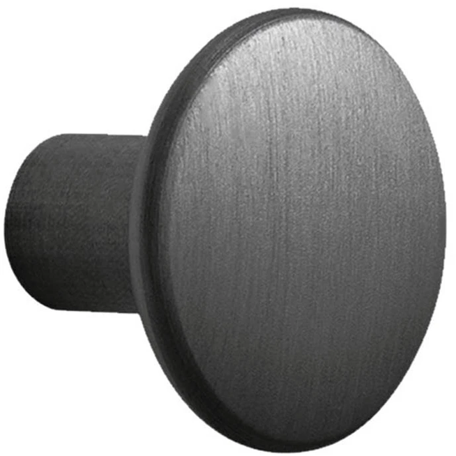 Photo of The Dots Metal Coat Hooks Small, Black - Knoppar - Lars Tornøe - Svart