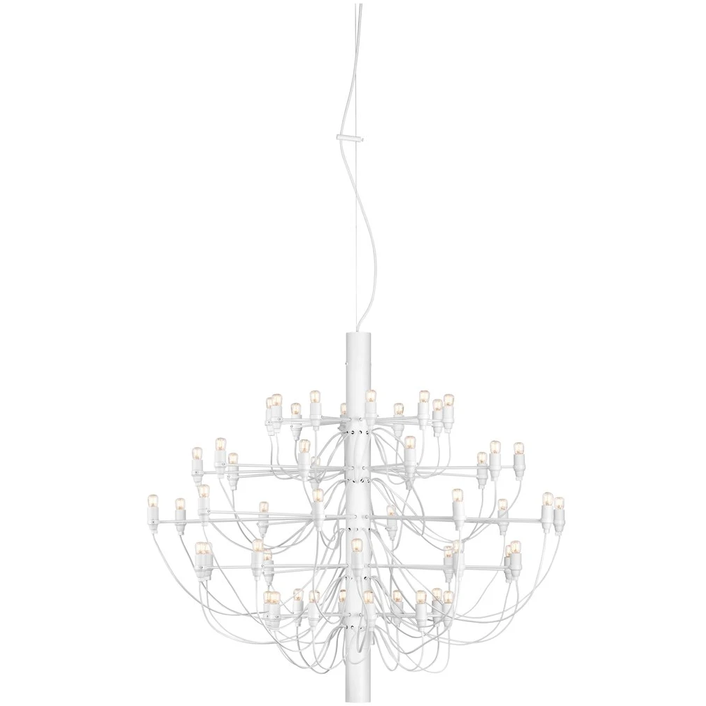 2097 Sarfatti Chandelier Matte White