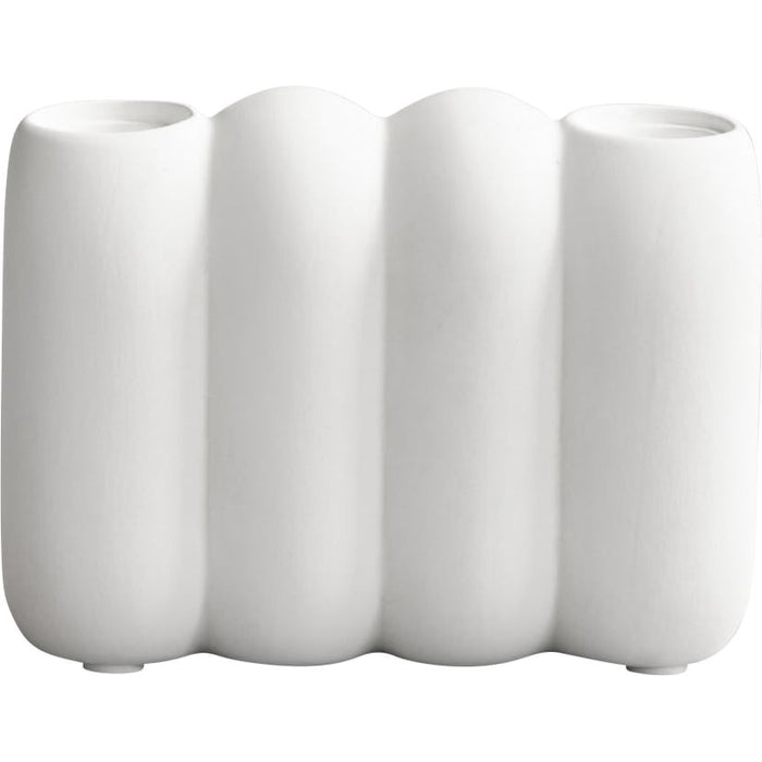 Photo of Tube Candle Holder Bone White