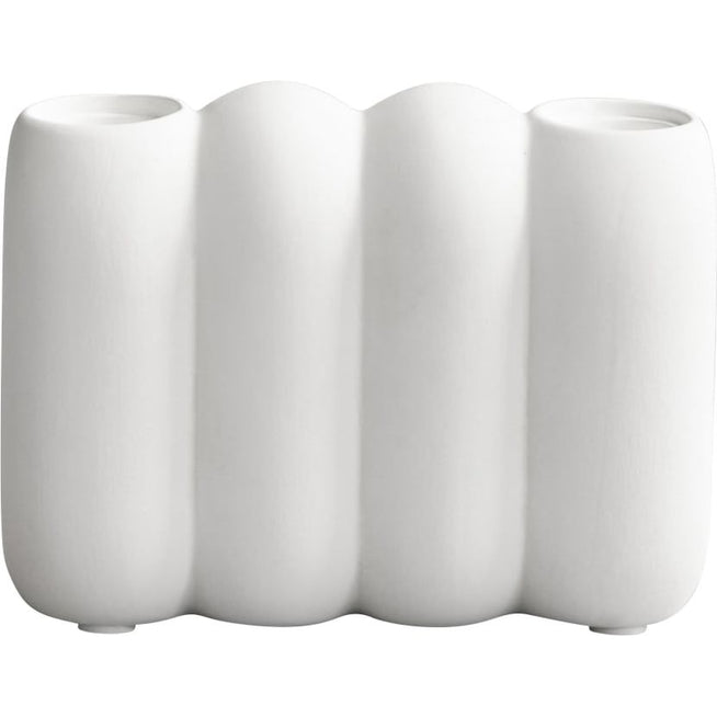 Photo of Tube Candle Holder Bone White
