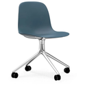 Form Chair Swivel 4W - Aluminium