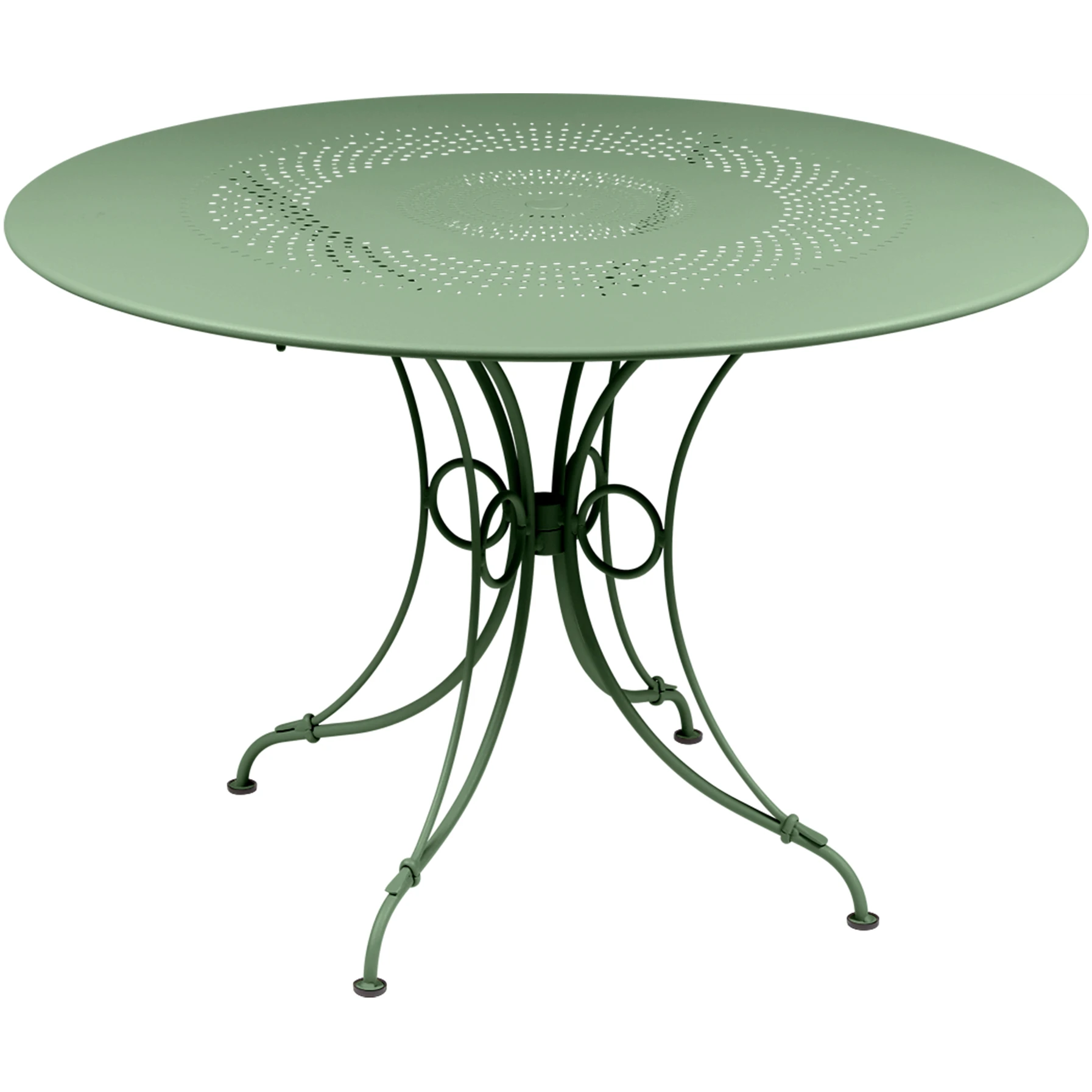 1900 Table Ø 117 cm, Cactus - Outdoor dining table - Green - Metal