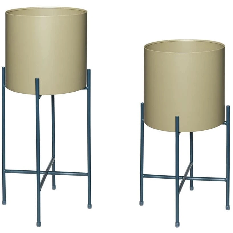 Airy flowerpots set of 2