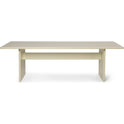 Rink Dining Table - Spisebord - Eggshell - W90 X H74 X