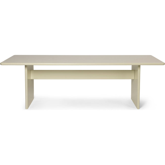 Photo of Rink Dining Table - Spisebord - Eggshell - W90 X H74 X