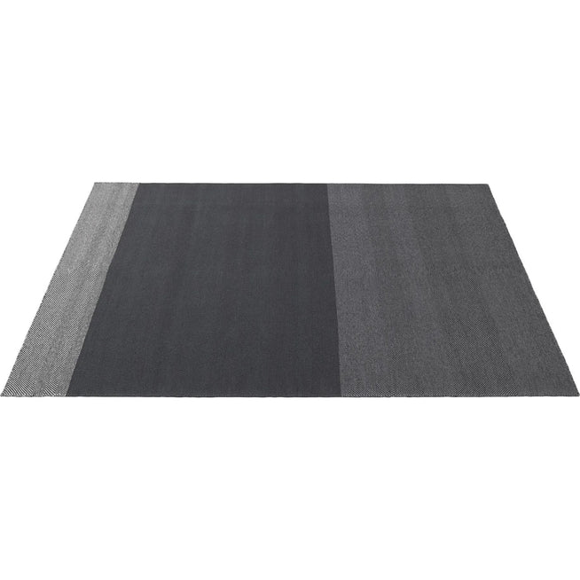 Photo of Varjo Rug 200x300 - Dark Grey - Patterned Rugs