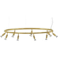 Thumbnail photo of Star - Round, Raw Brass - Chandeliers - Jonas Bohlin - Gold