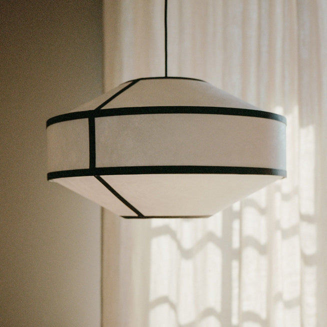 Photo of Kite 1b Pendant Ø55 White/black