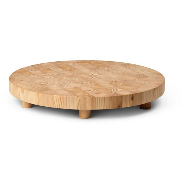 Photo of Chess Cutting Board - Skærebræt - Large - Round - Ø45 X H6,5 Cm