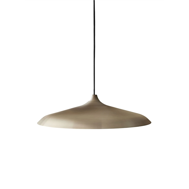 Photo of Circular Lamp Brushed Bronze - Pendellampor - Guld