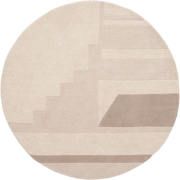 Photo of Line Rug Wool - Ø140cm