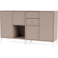 Thumbnail photo of Couple Sideboard - Mushroom / Snow Legs - Sideboards - Peter J. Lassen - Beige - Mdf