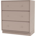 Thumbnail photo of Carry Dresser, Plinth H7 Cm - Mushroom - Byråer - Peter J. Lassen - Beige - Trä