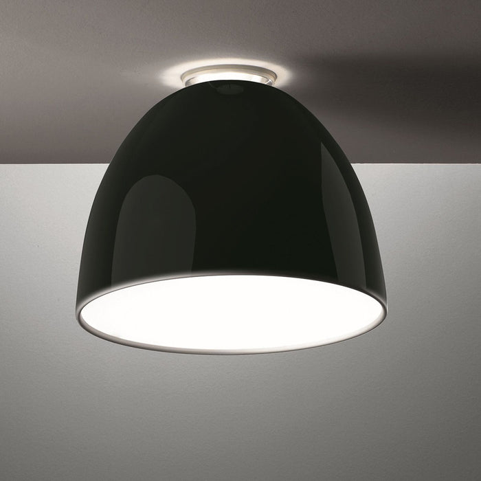 Photo of Nur Mini Gloss Led Taklampa Blank Svart - Plafonder - Ernesto Gismondi - Svart