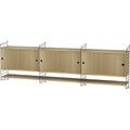 Thumbnail photo of String Wall Rack 75x30, Black, 2-pack - Shelving - Nils Strinning - Black - Metal