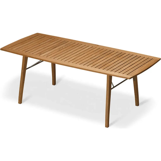 Photo of Ballare - Outdoor dining table - Jakob Berg - Brown - Wood