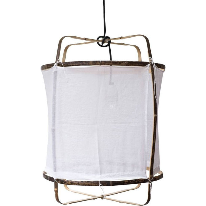 Photo of Hanging lamp Z5 White Cotton Ø42x57cm