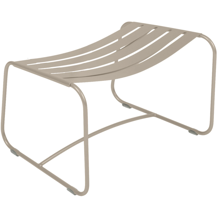 Surprising Footrest, Nutmeg - Outdoor Stools & Poufs - Harald Guggenbichler - Green, Grey - Metal