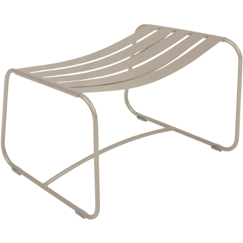 Photo of Surprising Footrest, Nutmeg - Outdoor Stools & Poufs - Harald Guggenbichler - Green, Grey - Metal