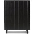 Thumbnail photo of Rib Dresser W. 4 Drawers Soft Black - Dressers - Simon Legald - Black - Wood